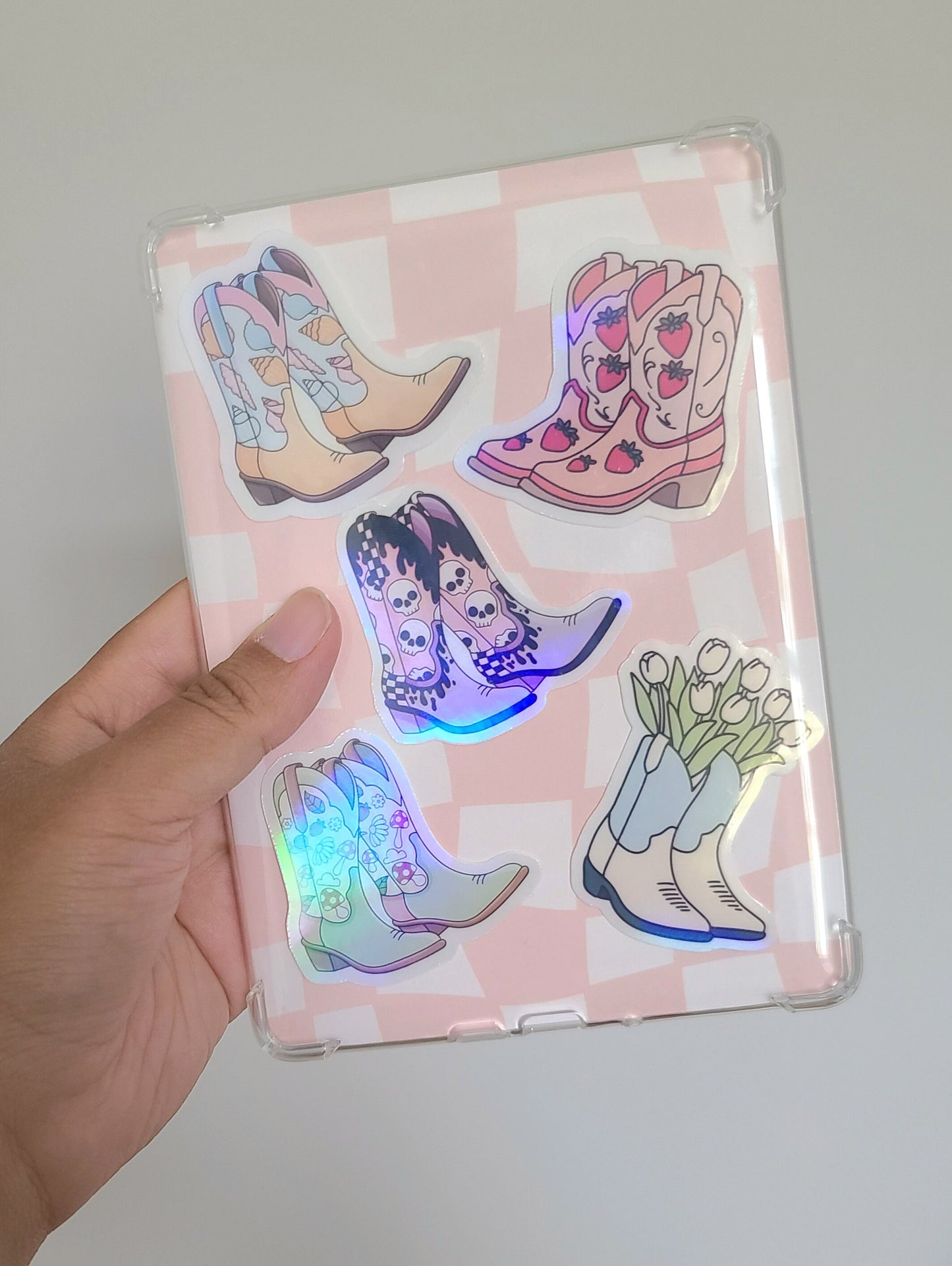 Cowboy Boots 5-Sticker Bundle