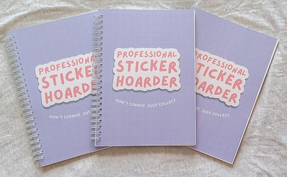 Professional Sticker Hoarder Reusable Sticker Book