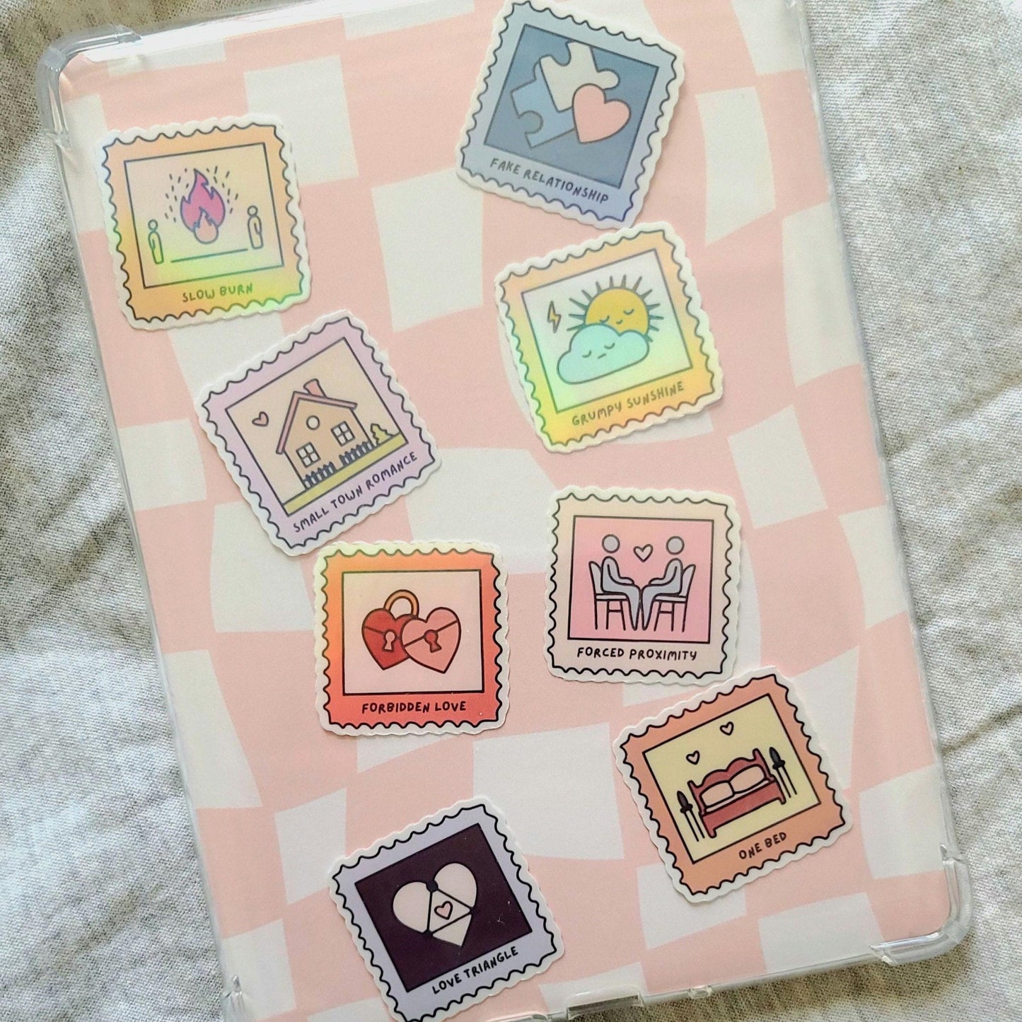 Book Tropes Stamps 8-Sticker Bundle