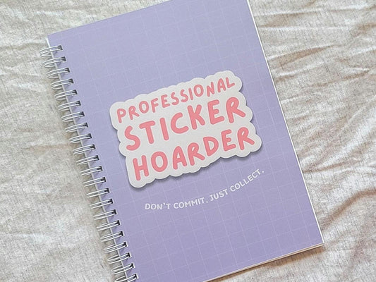 Professional Sticker Hoarder Reusable Sticker Book
