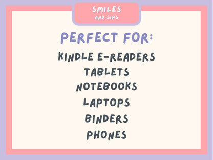 Book Tropes Stamps 8-Sticker Bundle